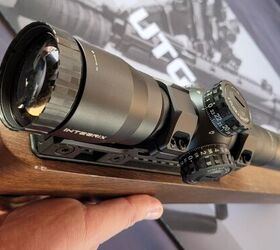 shot 2026 leapers shows new integrix service rifle scope, Champion service rifle shooter Nick Till was an important part of this optic s R D Zac K