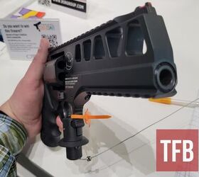 Part of the reason for the Rhino’s weird design is the configuration of the low barrel. [Zac K.]