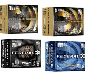 shot 2026 new federal rifle handgun and shotgun ammunition