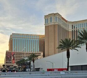 shot 2026 day 2 the people of shot show, View from the bridge between the venues