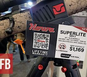 If you didn’t have three-and-a-half grand for the new Weatherby ultralight hunting rifle, the Howa Superlite Gen 2 would make a nice substitute at less than half the money and not much more weight. [Zac K.]