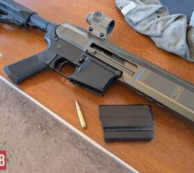 The as-yet-unnamed rifle at the range