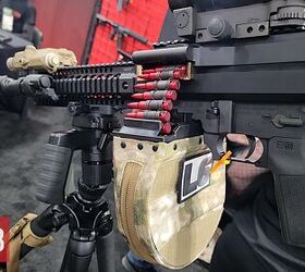 Hydra now has a magazine well that converts their rifles to allow belt-fed ammo. [Zac K.]
