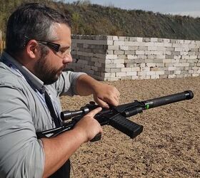 Author at the range with SR3M