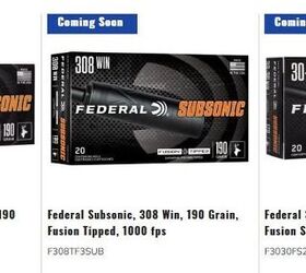 Silencer Saturday #417: What's New In Subsonic Ammo