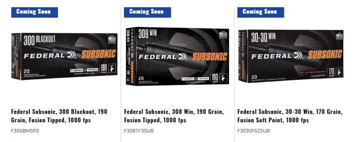 Silencer Saturday #417: What's New In Subsonic Ammo