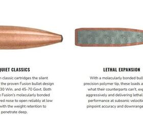 silencer saturday 417 what s new in subsonic ammo, Federal Fusion and Fusion Tipped bullets