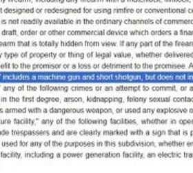 silencer saturday 418 lawsuit and legislation update, Definition change in South Dakota Senate Bill 2 removing silencer from the controlled weapon description