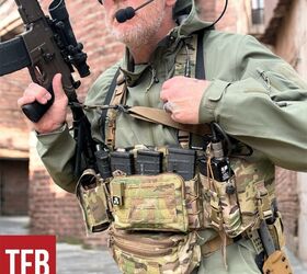 tfb review wilde custom gear chest rig and accessories, Wilde Tactical modular chest rig with Midwest Industries CM HD rifle and Rieff Knife