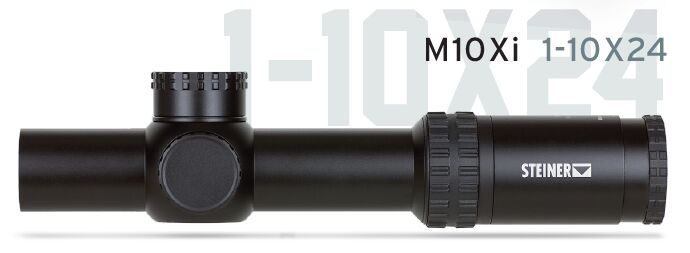 Steiner Optics Unveils M10Xi 1-10x24 LPVO for Military and LE Use