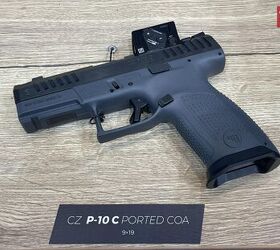 CZ Unveils P-10 C Ported COA with Factory Aimpoint Optic
