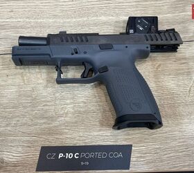 cz unveils p 10 c ported coa with factory aimpoint optic
