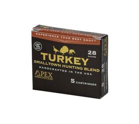 Apex Ammunition's New SmallTown Hunting 28-gauge TSS Turkey Load