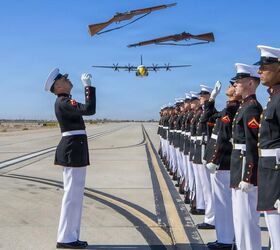 POTD: Perfect Timing - Silent Drill Platoon Performs at Yuma