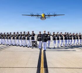 potd perfect timing silent drill platoon performs at yuma