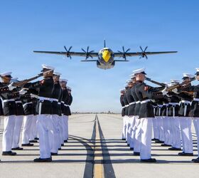 potd perfect timing silent drill platoon performs at yuma