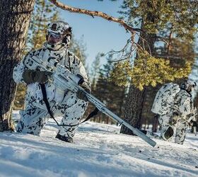 potd into the white with finnish m05 snow camo