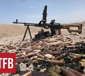 1970s u s army test of the pkm, PKM at the range By Lynndon Schooler