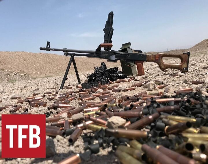 1970s u s army test of the pkm, PKM at the range By Lynndon Schooler