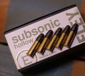 the rimfire report eley subsonic 38gr hollow point