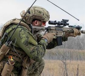 Member of the 1 Canadian Mechanized Brigade Group with CMAR, November 2025 (CAF)