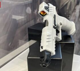 potd one of a kind walther pdp with aimpoint coa in white
