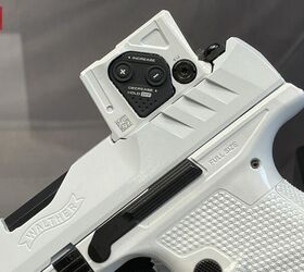 potd one of a kind walther pdp with aimpoint coa in white