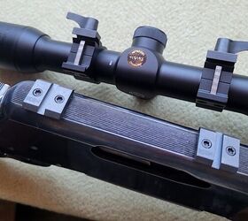 fudd friday building a blr into a better fudd rifle, Those Warne quick detach rings will lock into place with help from the throw levers but they quickly come off if you want to use the irons Zac K