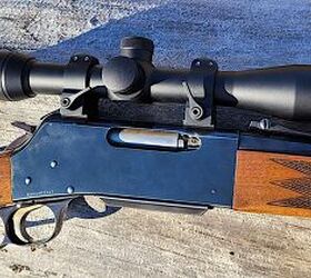 fudd friday building a blr into a better fudd rifle, The lower mounted scope setup works much better for a consistent cheek weld and you can easily remove the scope thanks to the QD mounts if you want to use iron sights Zac K