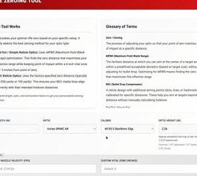 ammunitiontogo zero tool calculates your optimal ar zero