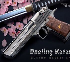 Magnum Research x Iron Monkey: “Dueling Katanas” Desert Eagle