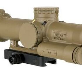 trijicon adds fde finish to vcog 1 8x28 riflescope