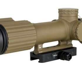 trijicon adds fde finish to vcog 1 8x28 riflescope