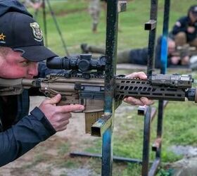 Army Marksmanship team member with the new XM8 (US Army)