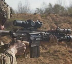 U.S. Army Soldier with the Army Marksmanship Unit conducting rifle drills with the XM8 at Fort Benning, Feb. 2026. (US Army)