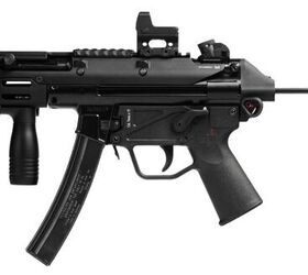 UTG Pro Extended Cocking Handle Solves MP5 Ergonomics Problem