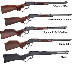 henry h1 bandit is the next step up, This is part of Henry s revision of all its lever gun lineup including new rimfire models based on old models Henry Repeating Arms