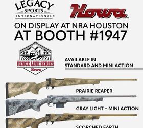 now shipping howa fence line rifles in standard mini actions