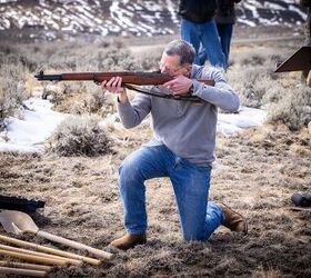 Senator John Barrasso at the Wyoming Shooting Complex's groundbreaking ceremony