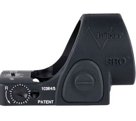 trijicon sro goes green new 2 5 moa dot in two finishes