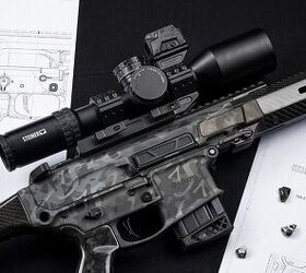 The Titan One-Off showing its mix of high-tech materials: from the titanium upper, to the magnesium alloy lower, forged carbon grip, and carbon fiber furniture.