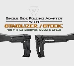 Strike’s Folding Stock/Stabilizer for CZ Scorpion EVO3/3Plus