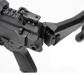 strikes folding stock stabilizer for cz scorpion evo3 3plus, Folding Mechanism and QD slot