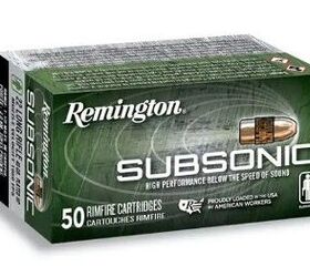 Remington Subsonic 22LR 40gr HP CPHP Ammo