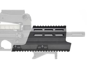 strike modular chassis aluminum handguard rail for the ps90