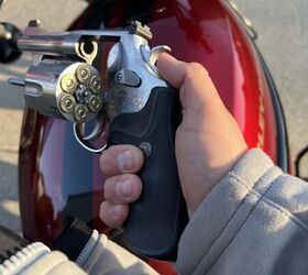 wheelgun wednesday revolvers in bike culture