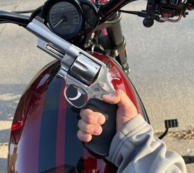 wheelgun wednesday revolvers in bike culture