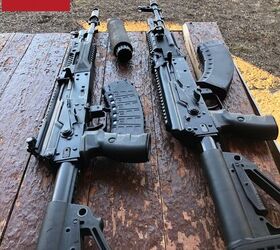 accurized ak 103 the 7 62x39mm ak 103 upgrade program to ak 203, Out testing the civilian AK 12 and AK 203 By Lynndon Schooler