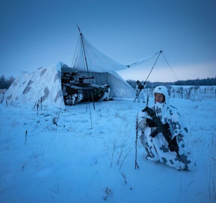 saab s new poncho gives soldiers multispectral cover