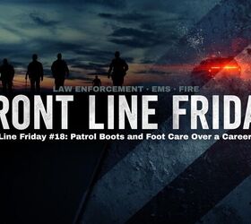 Front Line Friday #18: Patrol Boots and Foot Care Over a Career